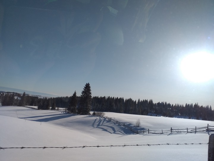 fluffy snow