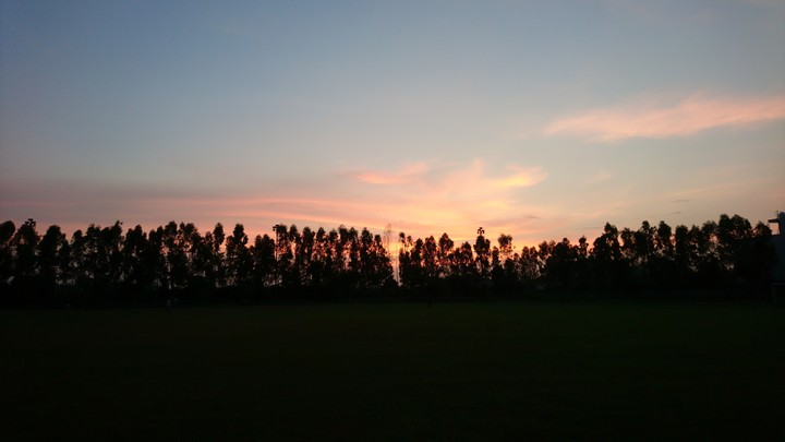 sun gone down