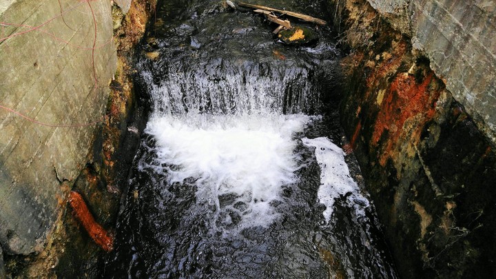 old abandon Mill in Newaygo Michigan
