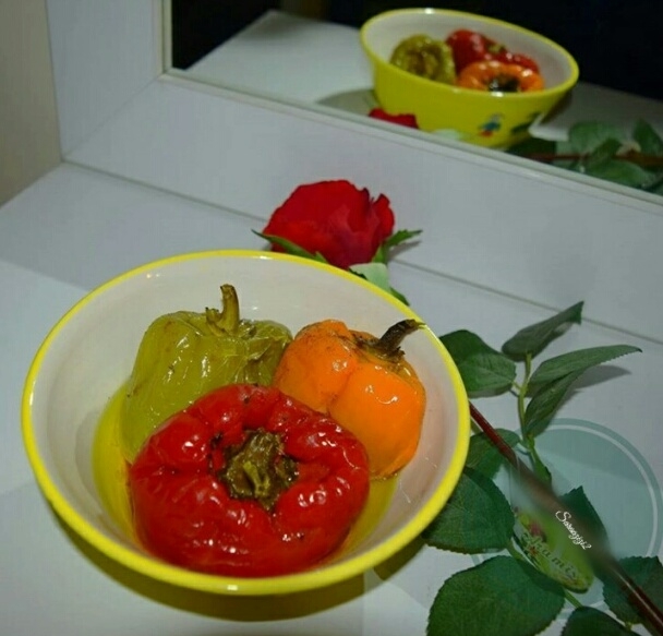 Colorful chili pepper