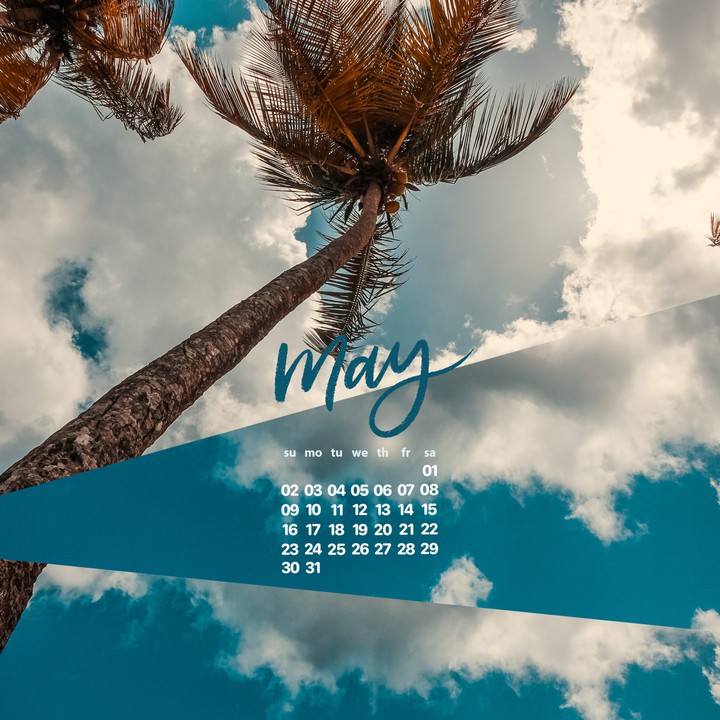 Calendar: 2021 May