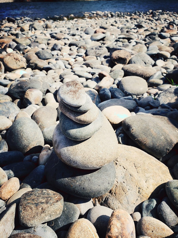 river rocks