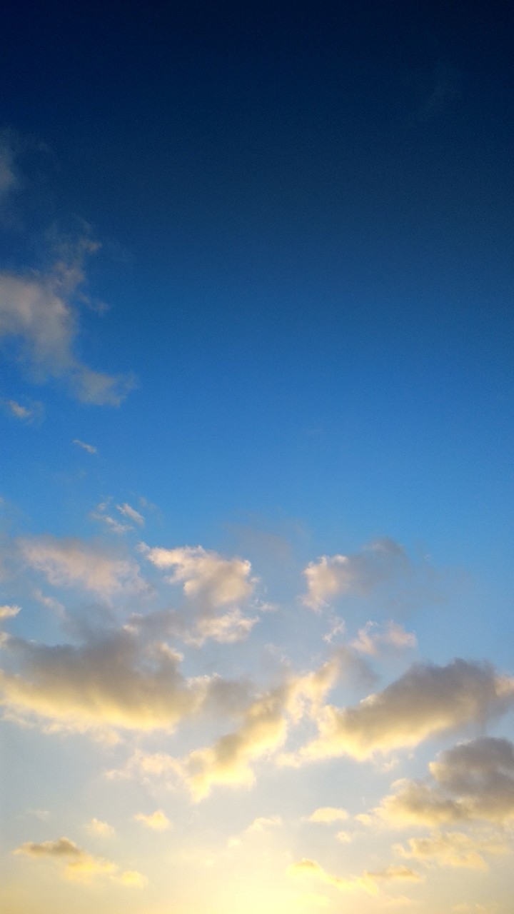 sky on sunset