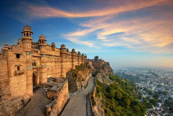 Mesmerizing Gwalior Fort in India