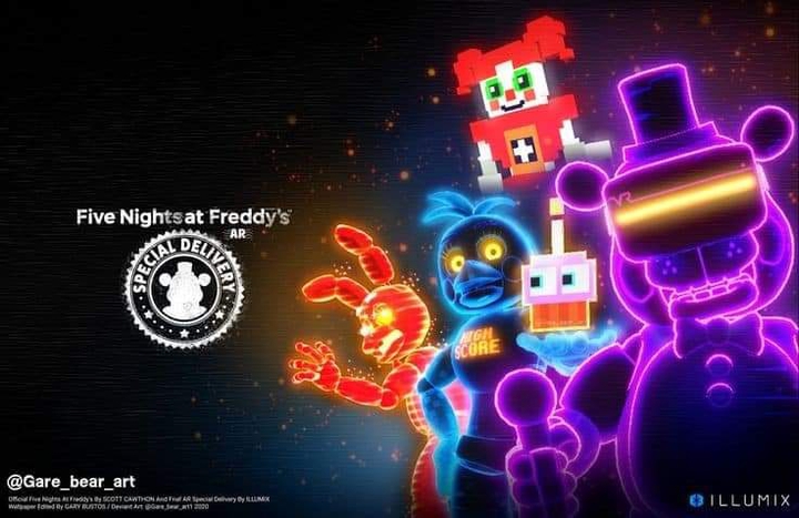 Fnaf ar los animatronicos el evento de videojuegos