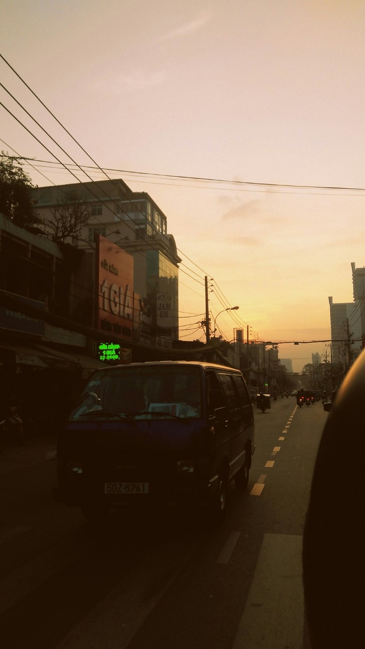 Early morning in Saigon