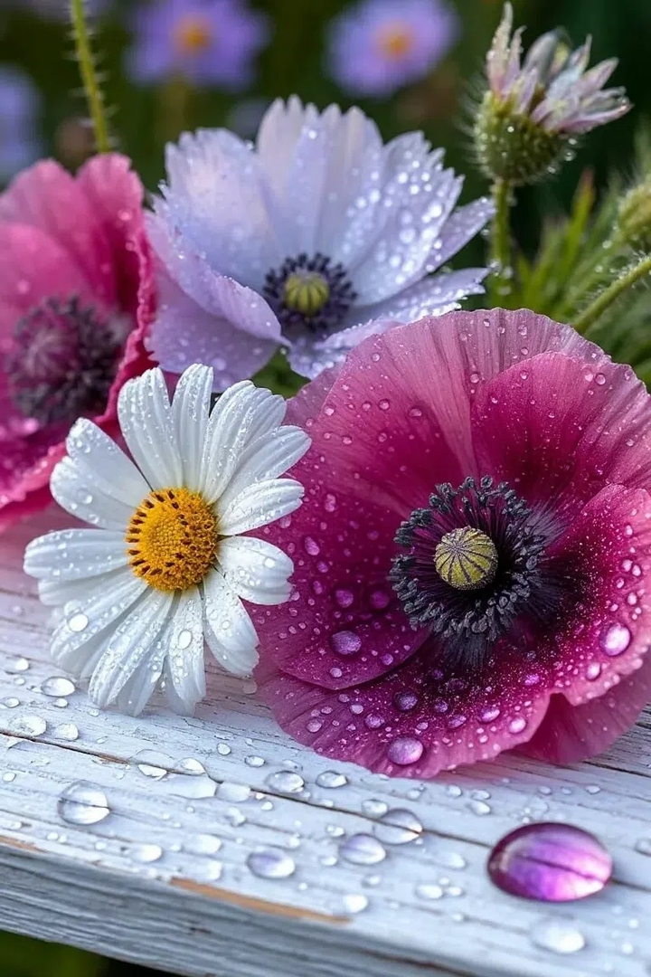 fonds d'écran dew, pink