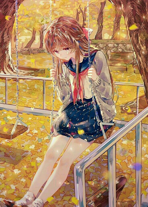 alone sad girl