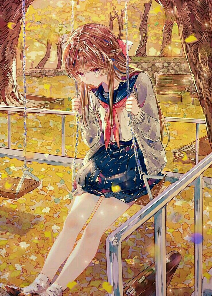 alone sad girl