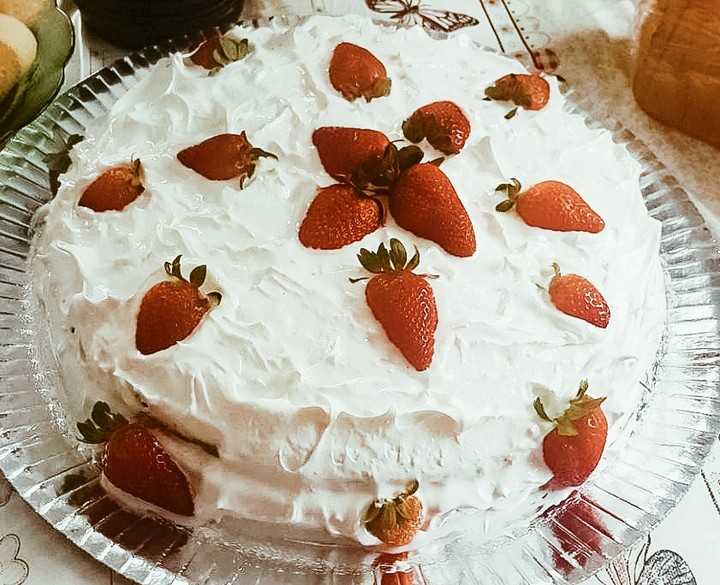 Bolo de morango