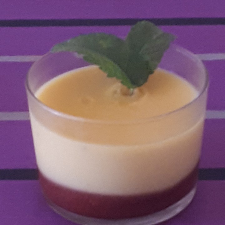 natillas con fresa