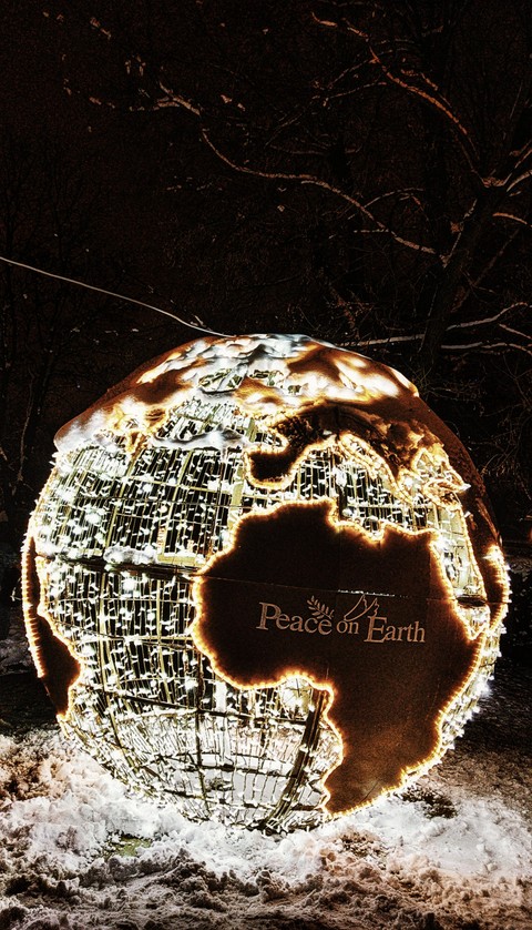 "Peace on Earth."
