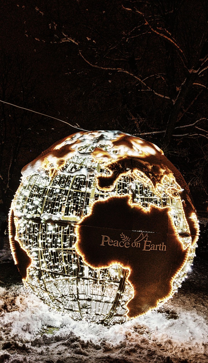 "Peace on Earth."