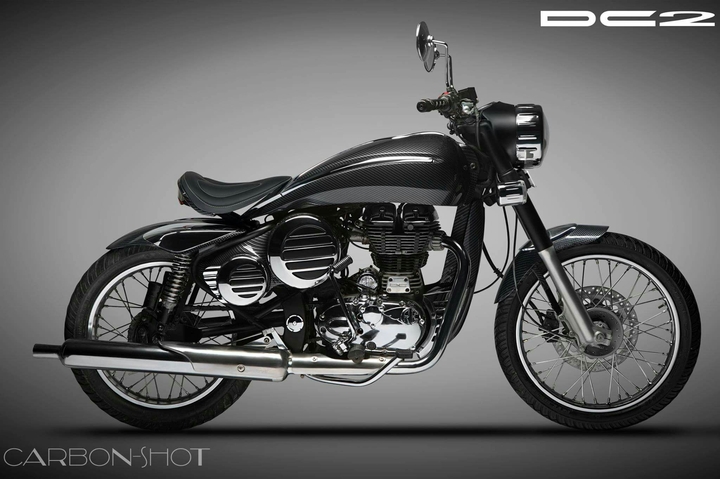 Modified bike (Royal enfield)