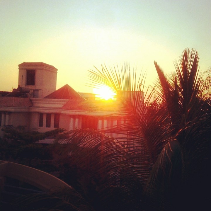 Beautiful sunrise