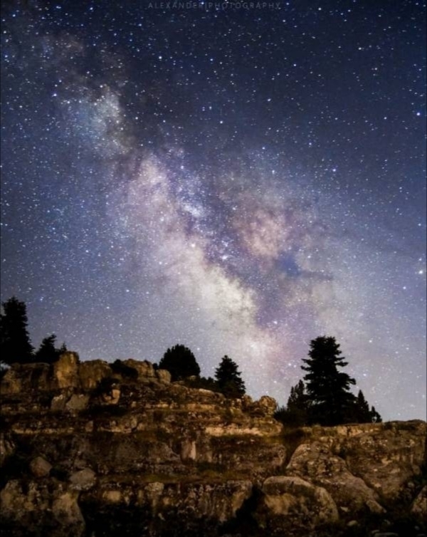the arm of galaxy
