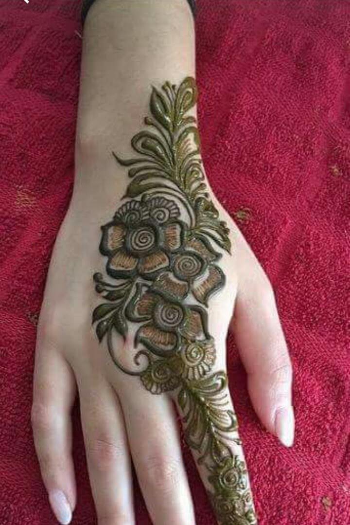 Aerobic Mehendi. . .by me. .