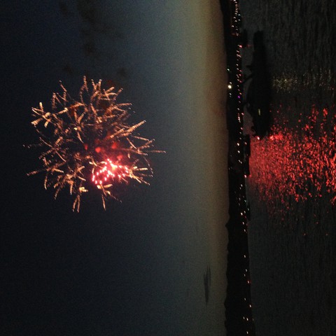 Fireworks On the Lake