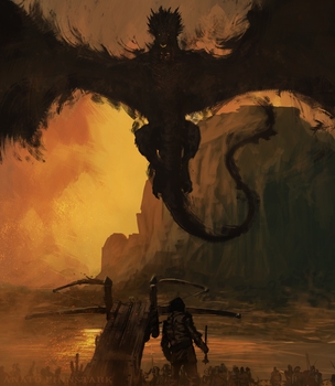 Drogon the Winged Shadow