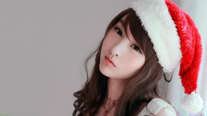 Christmas Girl Wallpaper
