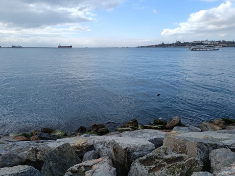 lake, landscape桌布
