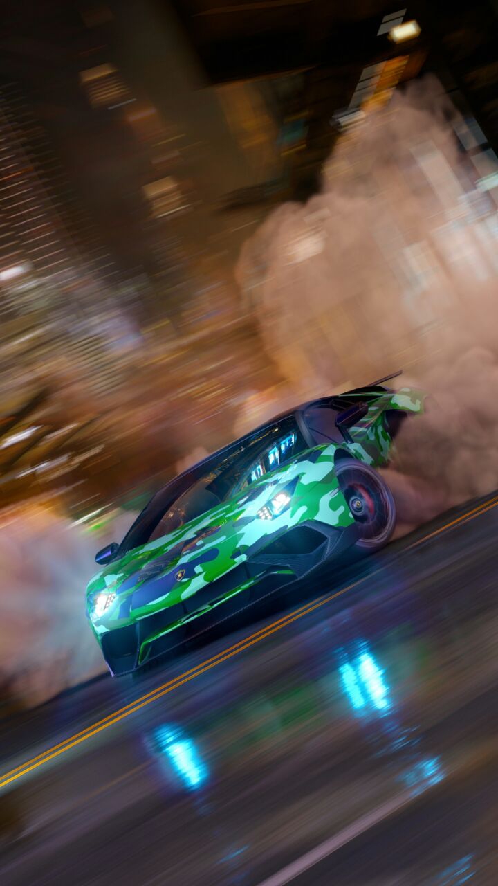 Drifting Lamborghini