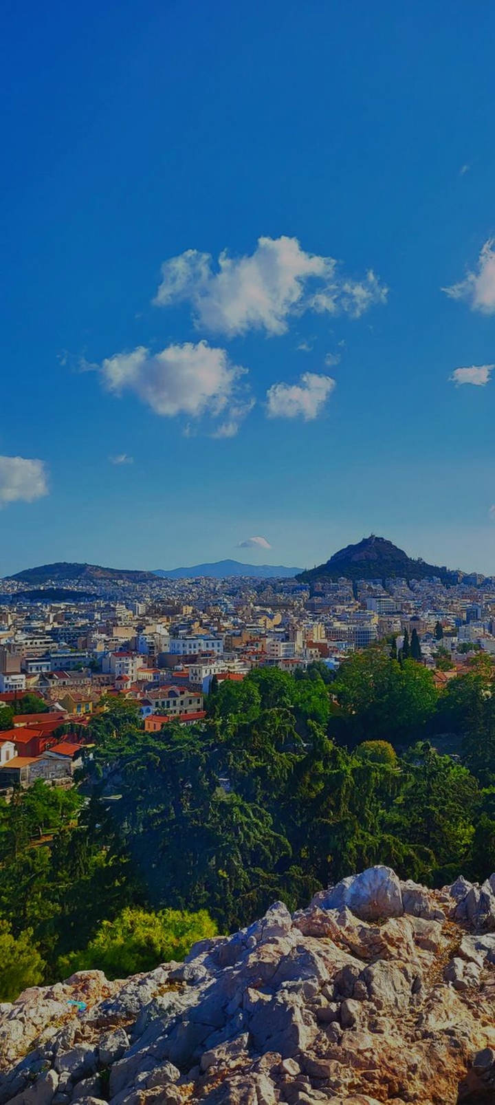 Lycabettus hill from the top (Athens)