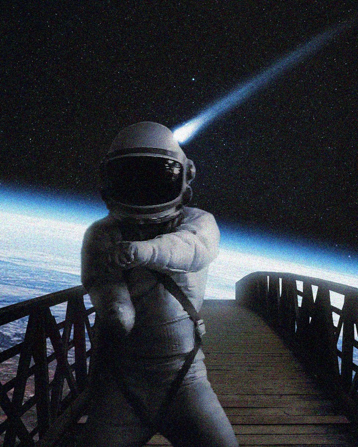 Dancing astronaut