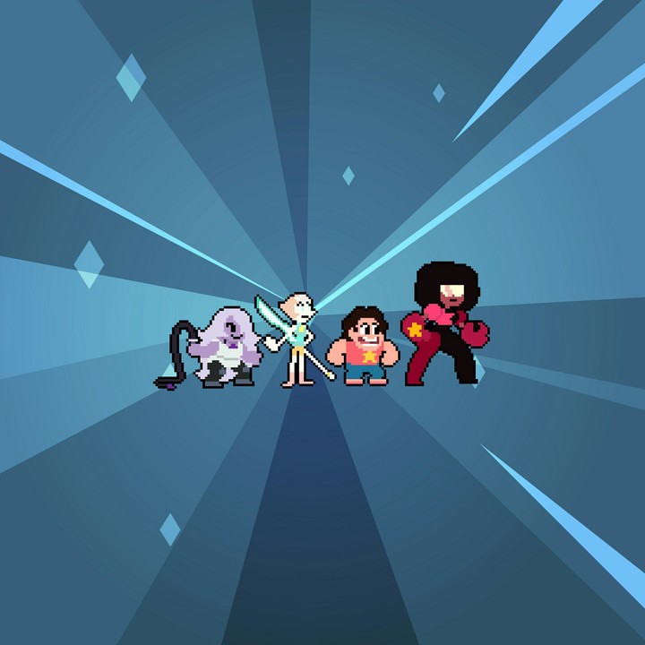 Pixel Crystal gems