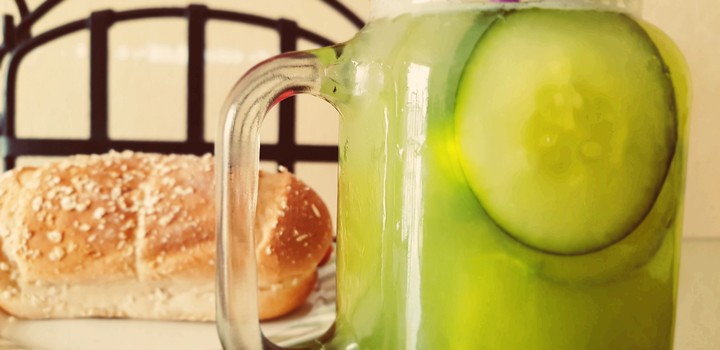 #Verde#Limonada#pepino#hierbabuena