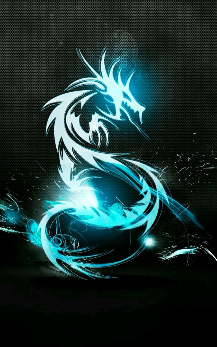 Neon dragon !!