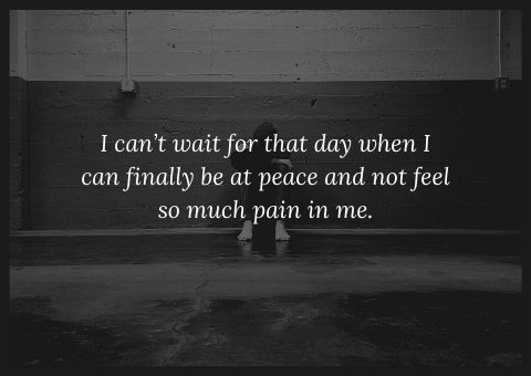Hope I will be R.I.P SOON
