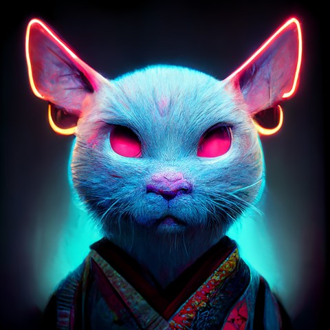 tapety purple, cat