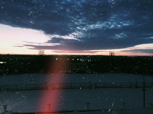 небо