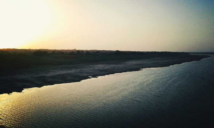 sunshine in the river