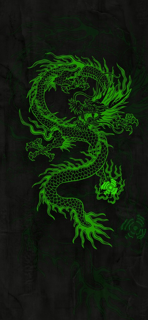 Chinese Dragon Green