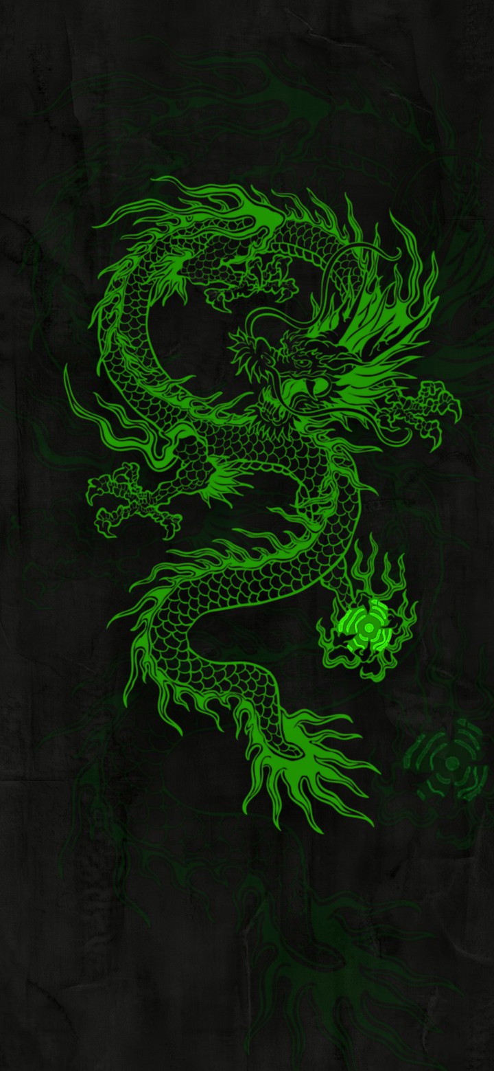 Chinese Dragon Green