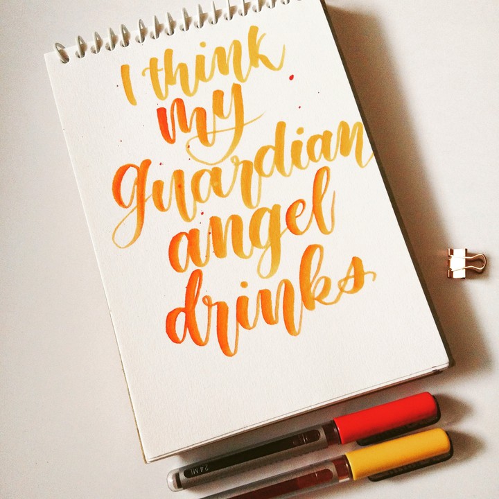 my guardian angel drinks wallpaper