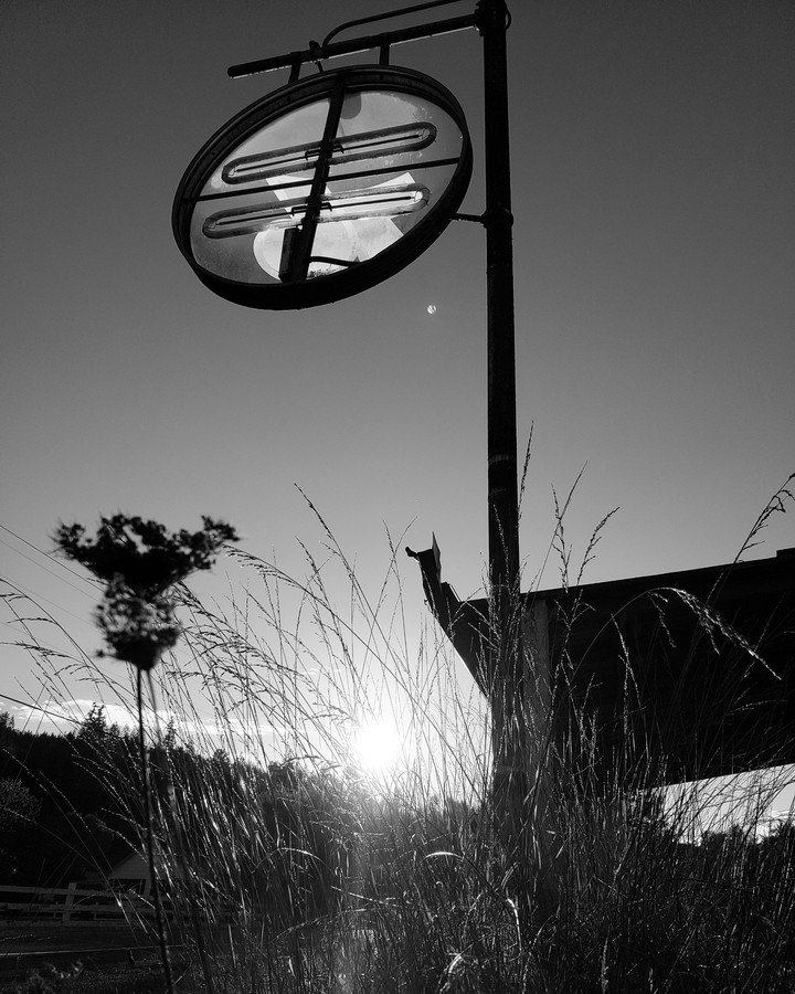 gas station