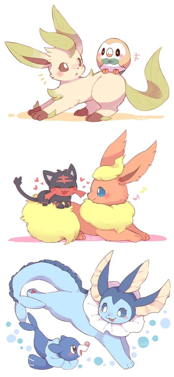 Pokémon gotta catch all da eevees