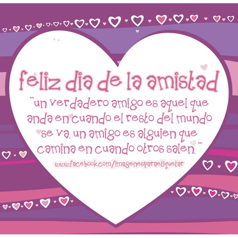 corazón amistad