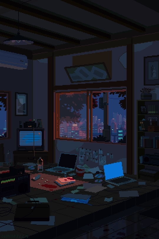 pixel room