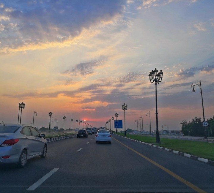 Evening Road