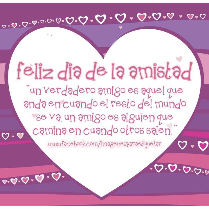 corazón amistad
