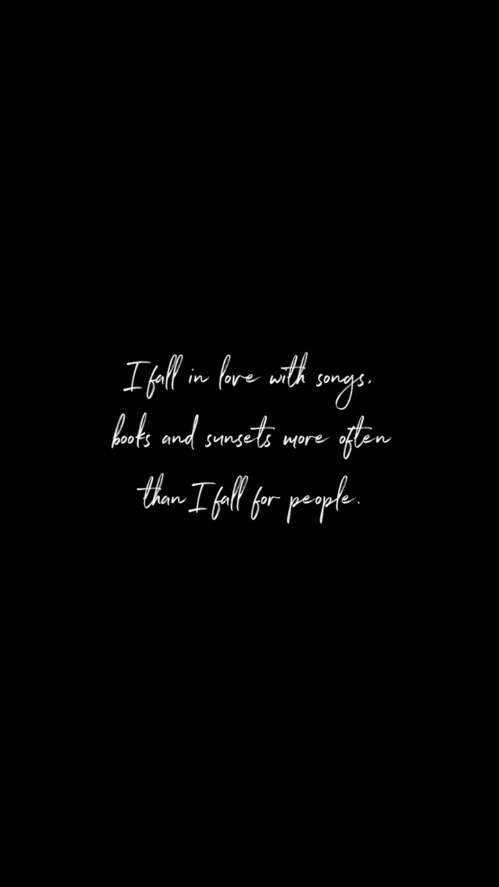 Fall in love.