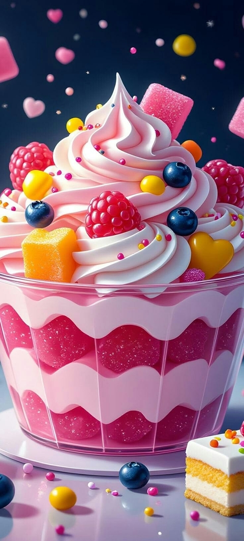 fonds d'écran graphics, dessert
