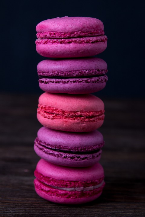 Colorful macaroons