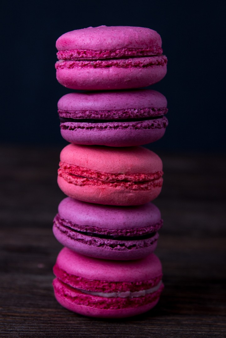Colorful macaroons