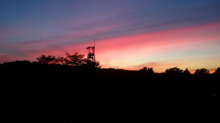 Red sky