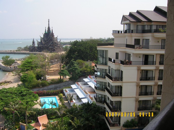 From my Condo  I can see the house  of Budah